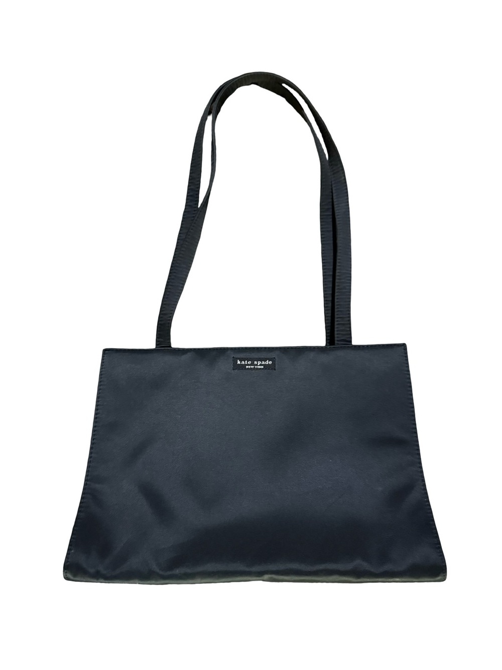 Kate Spade New York Black Nylon Shoulder Bag Tote Purse